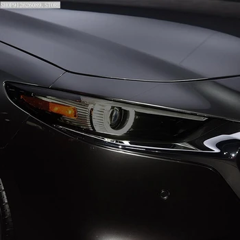 Araba Far koruyucu film Füme Siyah Tonu Wrap Vinil Şeffaf TPU Sticker Mazda 3 BP 2019 2020 2021 2022 Hatachback