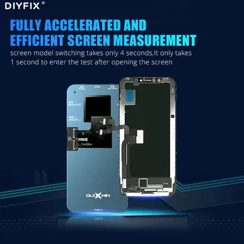 DL S300 19 in 1 LCD Ekran Test Cihazı İphone6-12 Pro Max Test Ekran 3D Dokunmatik Akım Gerilim Birincil Renk Restorasyon