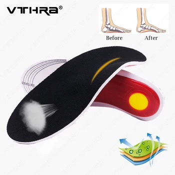 VTHRA Ortez Tabanlık 3D Kemer Desteği Düztabanlık Ortopedik Tabanlık Ayak Kolaylığı Basınç Ortopedik Ayak Ağrısı Unisex ayakkabı Tabanı
